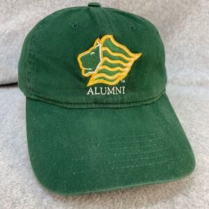 SLU Lion Alumni Mens Green Big Accessories Hat Adjustable Strapback OSFM